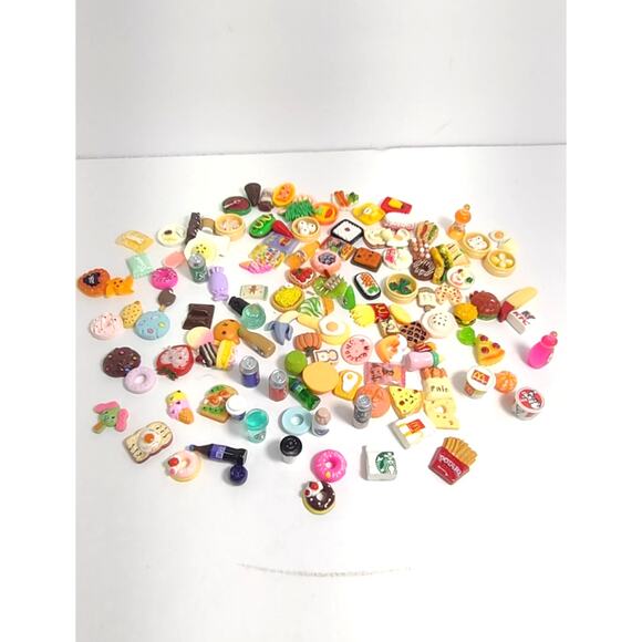 Mini Brands Collectables Miniature Approx 128 Piece Lot KFC Starbucks Doll House - Picture 5 of 10